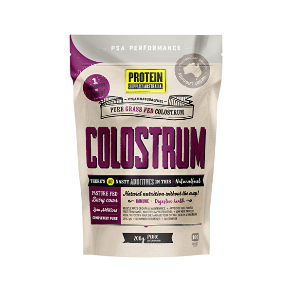 Protein Supplies Australia Colostrum Grass Fed Pure 200g