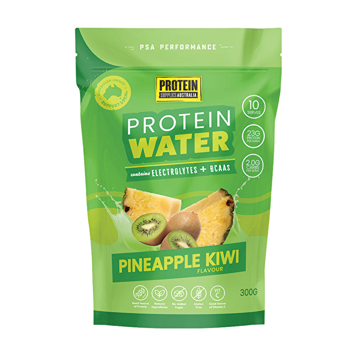Protein Supplies Australia Protein Water Pineapple Kiwi 300g