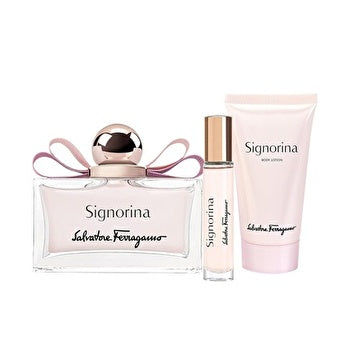 Salvatore Ferragamo Signorina Woman Set Eau De Parfum + Eau De Parfum 15ml & Bl 50ml 100ml