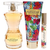 Sofia Vergara Tempting Paradise Woman Set Eau De Parfum & Eau De Parfum 10ml Roller Ball & Shimmer Bl 100ml