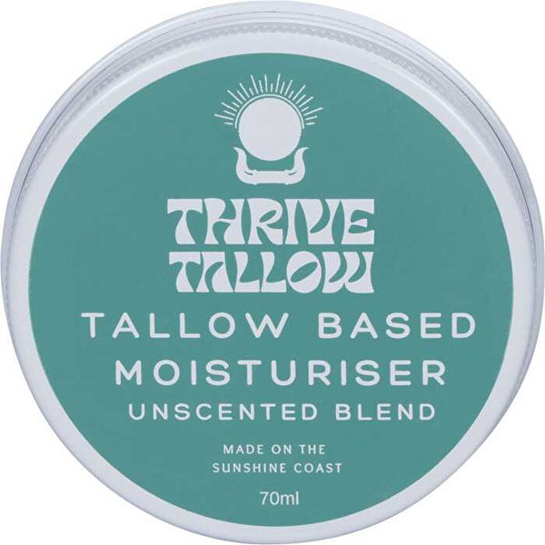 Thrive Tallow Tallow Based Moisturiser Unscented 70ml