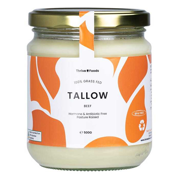 Thrive Tallow 100% Grass Fed Tallow 500ml