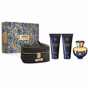 Versace Pour Femme Dylan Blue Set Eau De Parfum & Bl & Bath & Sg & Pouch 100ml